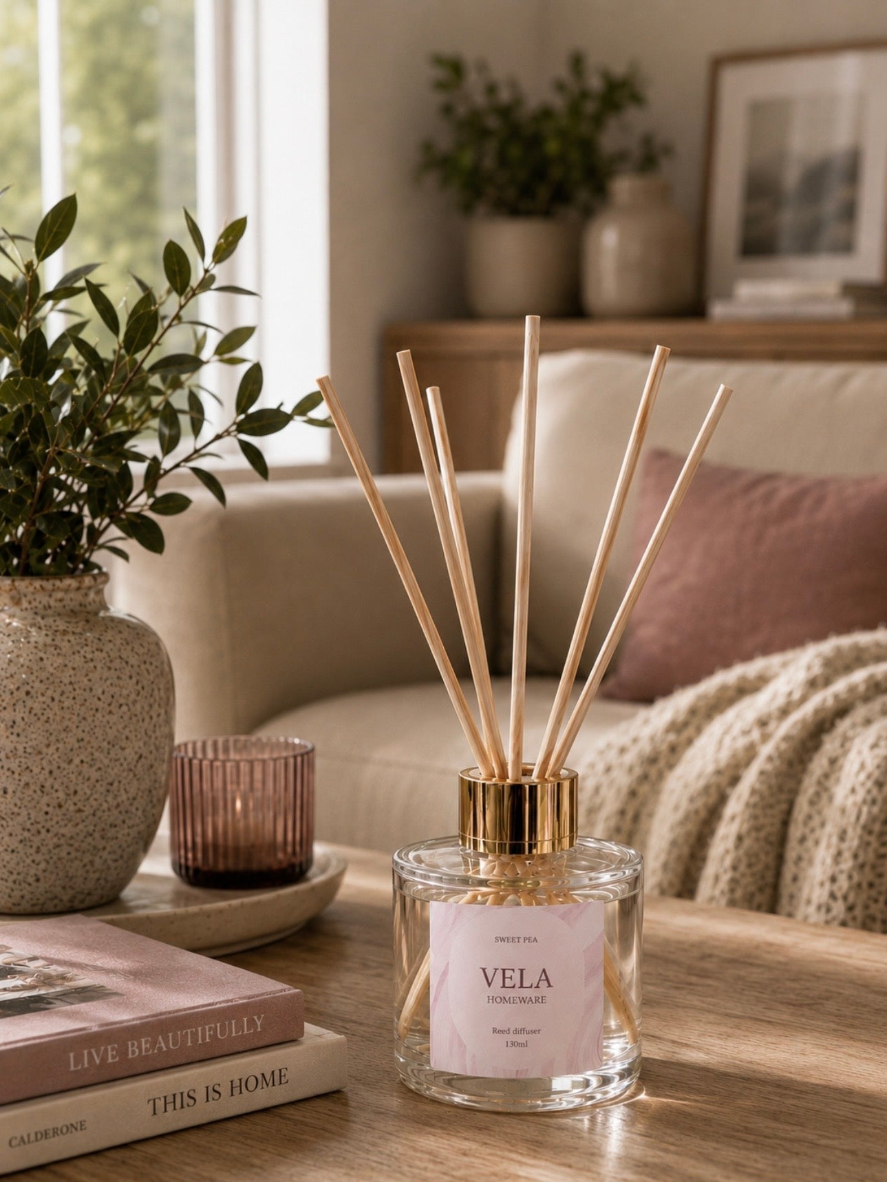 Sweet Pea Reed Diffuser